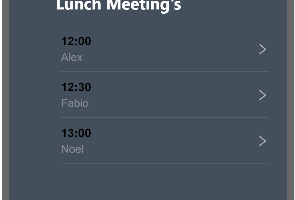 ACP Lunch Meeting App – Nr. 1350