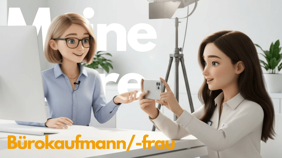 Bürokaufmann-frau